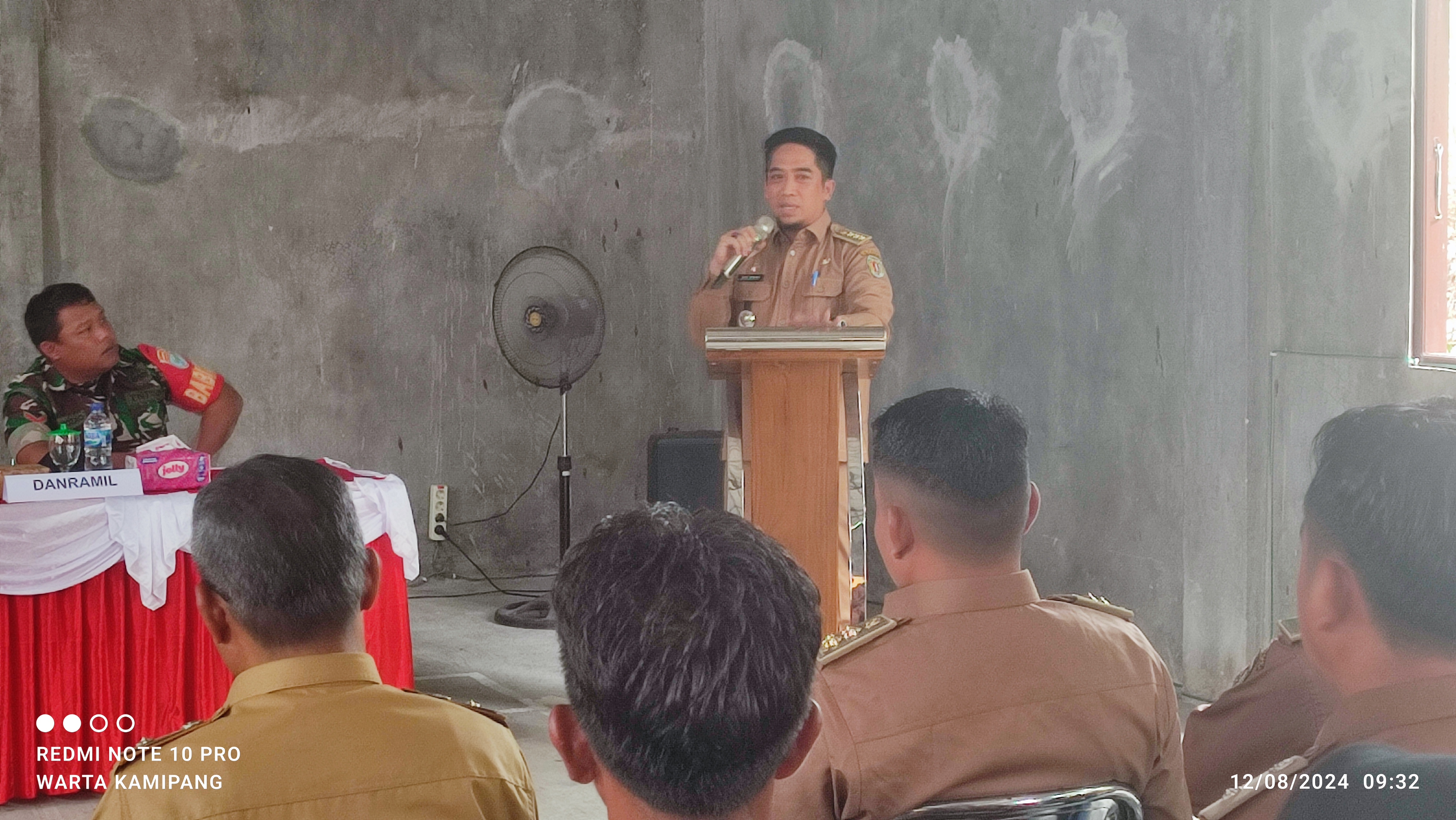 Sambutan Camat Kamipang